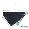 Toalha de Saliva para Pet, Babador de Saliva para Cão e Gato, Babador Jeans, Patch Termocolante, Toalha Lisa, Toalha Triângulo, Transportadora DIY
