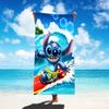 Stitch Personalizado TEMU Venta Caliente Toalla de Playa Estampada de Stitch de Gran Tamaño Niños Adultos Toalla de Natación