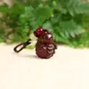 Pau-rosa Nova Versão Animal do Zodíaco Cordão para Celular Produto de Madeira Pingente de Bolsa Argola de Chaveiro Lembrança Presente