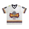 Camiseta esportiva de rugby estilo jersey retrô americano, camiseta de liga de futebol de verão, estilo motociclista, manga curta legal e solta