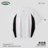 Roupas Masculinas CkxCamiseta Esportiva de Verão para Homens, de Secagem Rápida, para Uso ao Ar Livre, com Gola V em Cor Contrastante, Antibacteriana, Multifuncional, Fresca e Respirável para Homens