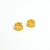 Brincos de Diamante Design de Nicho Senso de Estilo Luxo Leve Pequenos Brincos Estilo Chanel Brincos Elegantes Brincos com Pino Dourado Prateado Feminino Cobre Banhado a Ouro