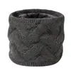 Ponto de Inverno Novo Cachecol de Pescoço Espessado Tricotado Lã Prova de Frio Quente Cobertura de Pescoço Masculino Exterior Veludo Protetor de Pescoço Pescoço