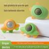 Adesivo de parede giratório para bola de catnip, bola feliz, polígono, Knox, lanche para gatos, doces para gatos, brinquedo auto-aquecido, artefato para molares