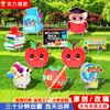 Señales Decorativas de Jardín para la Temporada de Regreso a Clases Transfronteriza, Manzana de Temporada de Regreso a Clases, Búho, Elementos de Autobús Escolar, Decoraciones para Jardín y Césped al Aire Libre