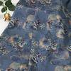 Tecido Jacquard Brocado de Sichuan Qianli Jiangshan Fio Nuvem Vermelha Tecido Jacquard Primavera e Verão Tecido para Vestido Cheongsam Tecido Jacquard