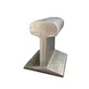 Riel Acero Corte Luz Riel Acero Rieles Adornos Cuerno Yunque Yunque DIY Peso Pilar Hierro Bloque Hierro