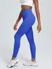 Calça feminina fitness canelada de cintura alta sem costura transfronteiriça europeia e americana, roupa esportiva de yoga de secagem rápida, leggings de yoga
