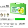 Marcadores acrílicos de grado alimenticio con puntas suaves, juego de 24 colores, juego de bolígrafos acrílicos portátil, marcadores acrílicos para estudiantes, venta al por mayor de fábrica