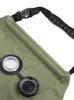 Bolsa de ducha para camping al aire libre, bolsa de ducha portátil con energía solar, bolsa de ducha para exteriores de 20 L para bañarse y almacenamiento de agua