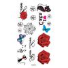Pequeños fabricantes de calcomanías de tatuajes frescos en stock calcomanías de tatuajes estilo ins Harajuku coreano calcomanías de tatuajes suministro de fábrica de Amazon