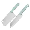 Cuchillo de cocina cuchillo para rebanar cuchillo de chef tijeras de cocina pelador traje de combinación multicolor cuchillo de cocina en stock al por mayor