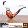OLDFOX-Pipa de Madera de Peral Huanghua de Zorro Viejo Venta al por Mayor Suministro AliExpress Madera Maciza para Pipa de Madera Hecha a Mano Transfronteriza