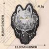 Sello de Bordado para Computadora Duo Cool Etiqueta Redonda de Tela Insignia de Animal Accesorios para Ropa Parche Pegamento para Bordado Manualidades Pegamento para Tela