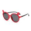 Nuevas gafas de sol polarizadas de silicona para niños, lindas, de dibujos animados, con orejitas, protección UV, gafas de sol al por mayor 8295