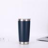 Taza Termo de Acero Inoxidable, Taza de Coche al Vacío, Taza de Agua Multicolor, Taza Sencilla para Cerveza con Hielo para Coche, Taza Portátil para Exteriores