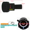 Adaptador para Barril Tonel IBC Resistente al Aceite, Ácido-Álcali, Accesorios de Válvula para Barril Tonel, Conector Rápido para Manguera de Plástico, Conector de Manguera