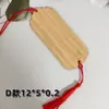 Pedaços de Bambu em Branco, Etiquetas de Bambu, Enfeites de Carro com Logo, Flores Secas, Etiquetas de Bambu Filigranadas, Letras Gravadas, Marcadores de Página Pintados à Mão, Leques