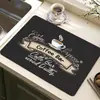 Almofada de Drenagem de Lama Diatomácea Transfronteiriça, Almofada Absorvente, Almofada de Drenagem para Bancada de Cozinha, Fácil de Limpar, Almofada Limpável para Máquina de Café de Bar