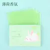 100 Piezas de Toallitas Absorbentes de Grasa para el Rostro Portátiles Desplegables Papel Facial Absorbente de Grasa Control de Grasa Facial Herramientas de Maquillaje