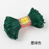 Loja de joias de corda trançada diy feitas à mão Linha 5 pulseira trançada de Jade vermelho feita à mão cordão de pulso material diy