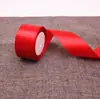 Cintas de seda roja grandes cintas de seda roja ferretería de té cinta para atar en casa cinta de satén rollo grande para coche nuevo embalaje de festival cinta de colores