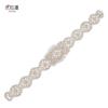 Youlapan S161 Aplique de Cinturón de Boda con Pedrería Encaje de Código de Barras Bordado para Vestido de Boda Accesorios de Ropa Elegantes Accesorios de Boda