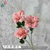 Rosas artificiais para atacado, rosas de diamante de 3 cabeças, flores artificiais de seda, paredes de flores, arranjos em cascata para decorações de cena de casamento e hotel