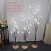 Casamento adereços de casamento macieira árvore de frutas feliz guia de estrada ferro ouriço do mar dourado lâmpada estrela do mar lâmpada decoração ornamentos