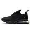 Tênis Masculino Air Max 270 Original Puro Transfronteiriço com Amortecimento de Ar na Meia Sola Leve para Esportes Respirável Casual para Mulheres