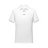 Camisa Polo de Waffle Color Sólido con Cuello Lapel Personalizada para Hombre Casual de Manga Corta Ropa de Trabajo para Grupos Corporativos Camisa Publicitaria con Bordado