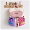 Bolsa de Viaje para Exteriores 2025 Mochila para Padres e Hijos Nueva Moda para Mujer Mochila Escolar para Niños Bloque de Color Mochila Trendy con Cordón