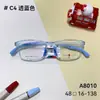 Óculos infantis Danyang moda haste dobrável tr90 A8010 armação de óculos para estudante armação de óculos para miopia homem