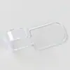 Produção atacado gancho de porta acrílico base de gancho de ferro criativo DIY com cola sem furos sem costura adesivo forte
