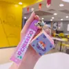 Sanliou Dibujo Animado Mini Cubo de Rubik Llavero al por Mayor Rompecabezas Colgante para Mochila Escolar Joyería Pequeña Llavero para Pareja Colgante