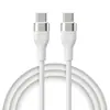 Cable de datos de silicona USB tipo C transfronterizo, carga rápida, compatible con carga rápida Apple, cable de carga rápida para teléfono móvil engrosado