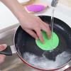 Cepillo de Silicona para Lavar Platos Paño de Limpieza sin Aceite Suministros de Cocina Cepillo Olla Tazón Artefacto Limpieza del Hogar Material de Estropajo Multifunción