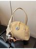 Bolsa Transfronteriza de Gran Capacidad para Mujer, Nueva Moda Verano 2026 Bolso de Hombro Cruzado de Nicho, Bolso de Bowling de Alta Gama