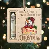 Decoración Navideña Transfronteriza Árbol de Navidad Billetera Etiqueta Colgante Navideña Colgante de Decoración Navideña para el Hogar Pequeño Regalo Regalo