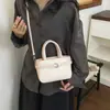 Bolsa Nova Estilo Primavera 2026, Bolsa Quadrada Pequena Estilo Coreano Tendência e Fashion, Bolsa de Ombro Transversal para o Dia a Dia de Trabalhadores de Escritório