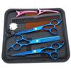 Conjunto Profissional de Tesouras de Cabeleireiro para Cabeleireiros, Tesoura Desbastadora para Barbeiros e Tesoura Desbastadora para Franjas