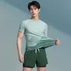 Conjunto de Roupa de Banho Masculina Youyou 2026 Novo Anti-Constrangimento Fonte Termal Peça Dupla Superior Traje de Banho Adulto Confortável