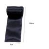 Smsexy antifaz de satén negro con cinta multiusos, antifaz de seda para juguetes sexuales, máscara alternativa
