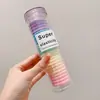 Elástico de Borracha para Mulheres Prenderem o Cabelo, Elástico Pequeno Infantil, Elástico Descartável Preto de Alta Elasticidade e Durabilidade, Corda de Cabelo, Elástico de Cabelo