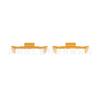 Adequado para Xiaomi Mi Band 8 Pro/9 Pro/Redmi Watch 6/5/4 Conector de Metal, Diâmetro Interno 20/22mm