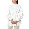 Lotte 2022 Outono e Inverno Estilo Japonês Decote Redondo Amarrar Solto Camisa de Manga Longa Blusa para Mulheres
