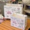 Bolsa Tote de Gran Capacidad con Temática de Gatos para Regalos Navideños, Bolsa de Regalo de Dibujos Animados con Acabado de Alta Gama, Bolsa de Regalo Navideño para Niños