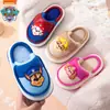 (Estrictamente seleccionado) Pantuflas de Algodón para Niños Paw Patrol Impermeables de Invierno Forradas de Felpa Calientes Pantuflas de Piel para Niños Zapatos de Algodón Antideslizantes para Niñas