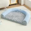 Venta al por mayor transfronteriza Perrera cálida de invierno Colchoneta para dormir extraíble y lavable Sofá cama para perros pequeños y medianos Gato