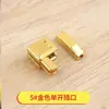 Tirador de cremallera, Cremallera simple y doble, No. Conector de 5, 8 Puertos, Tapón de Cola con Cremallera, Cabeza de Cremallera, Conector Desmontable